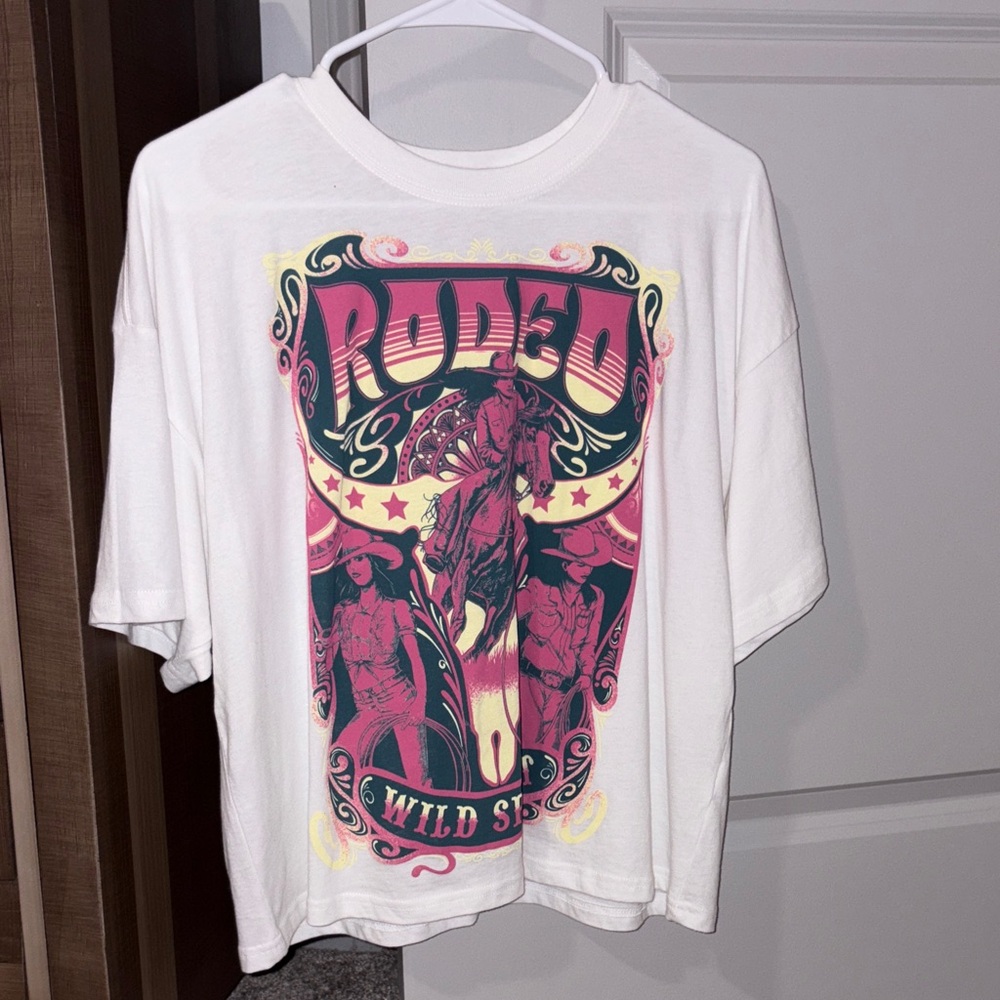 White Rodeo Graphic Tee